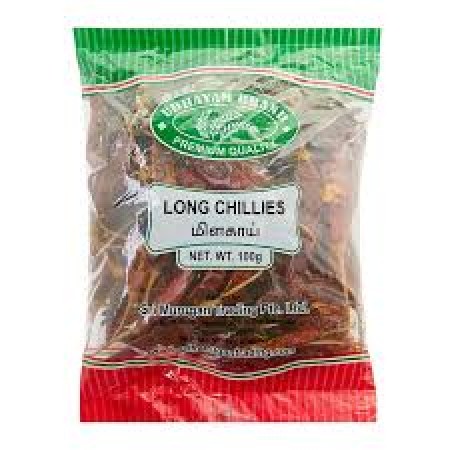 SM DRY RED CHILLI LONG-100GM 